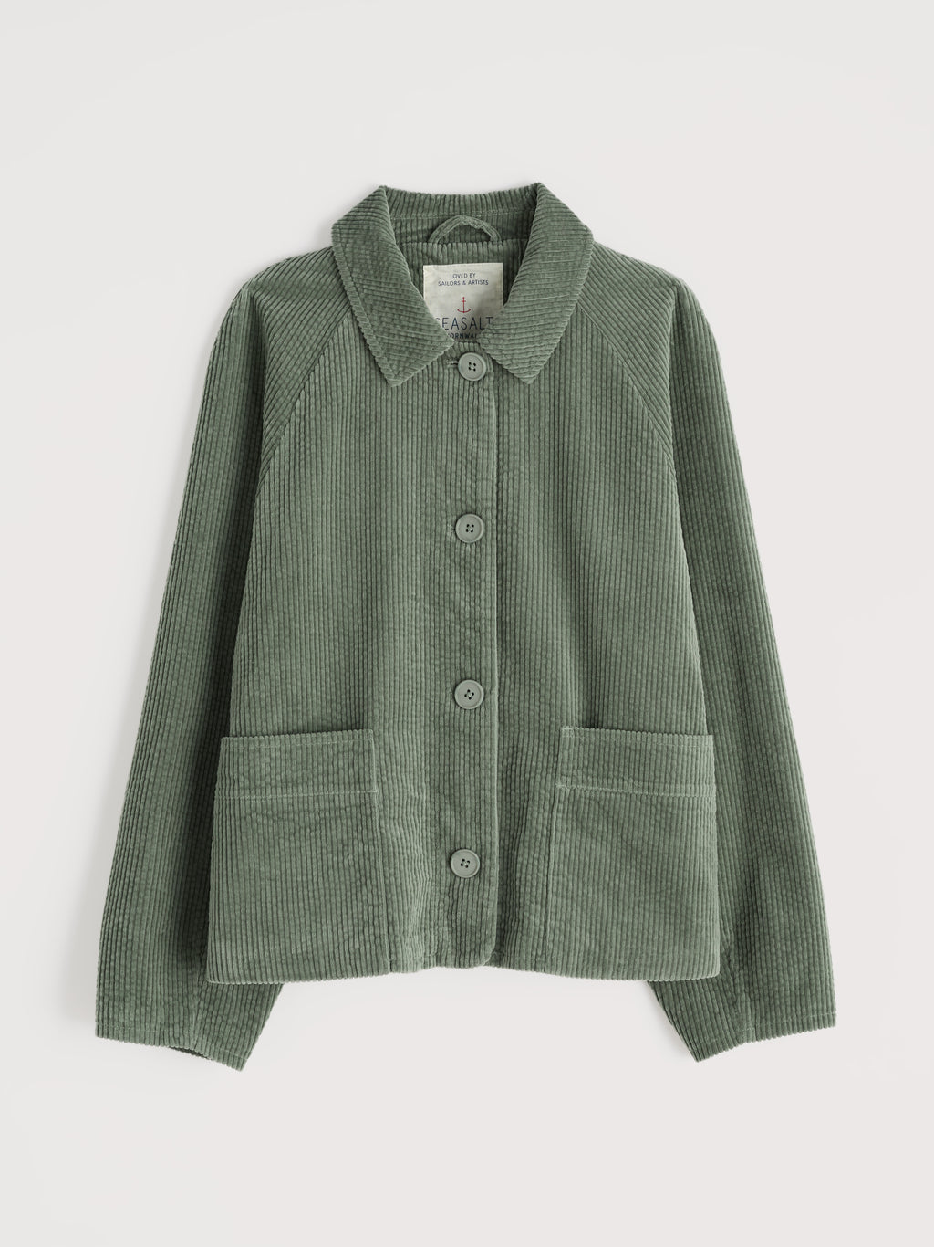 Seasalt Ocean Mist Cord Jacket-Seasalt-White finn