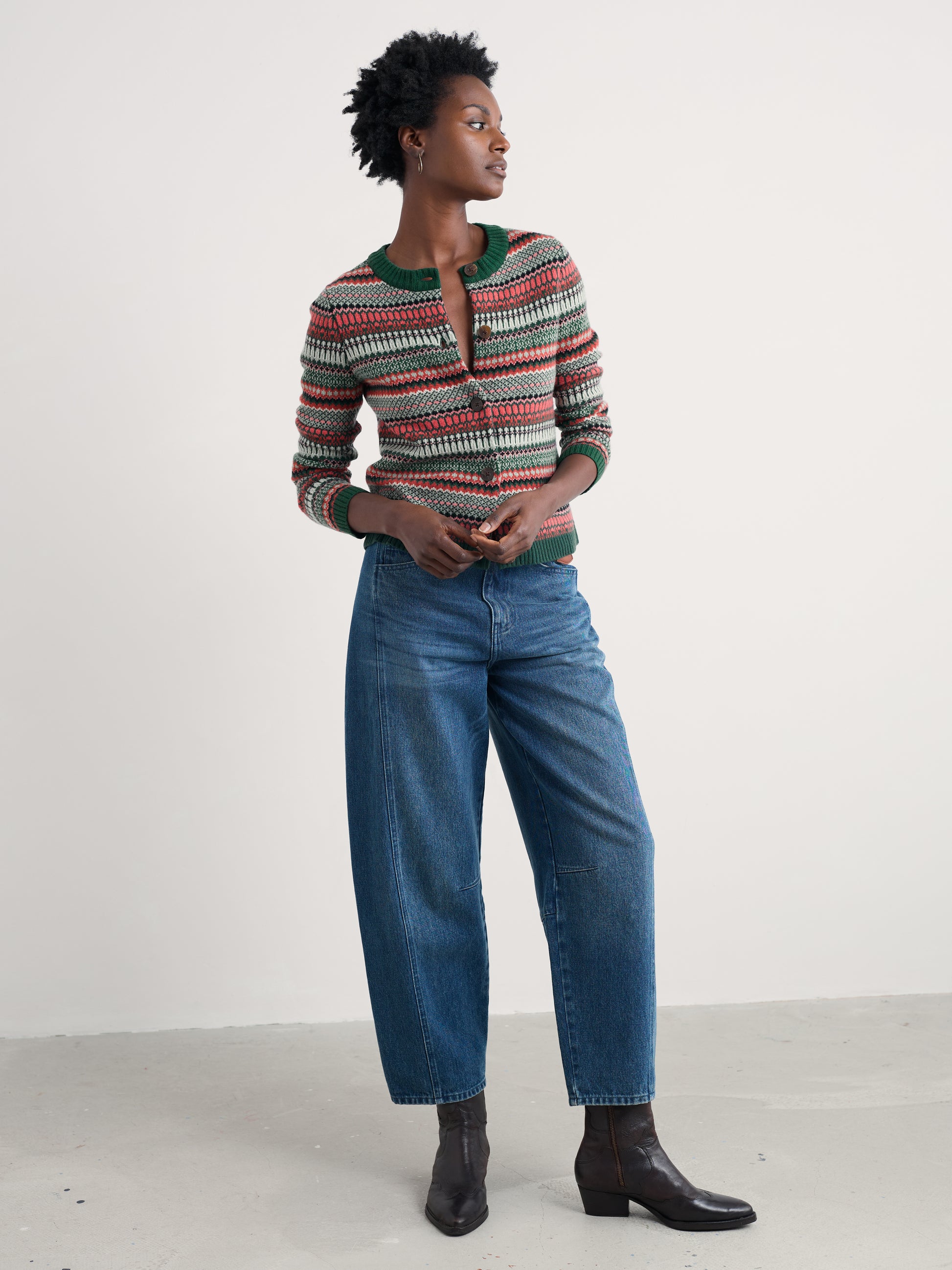 Seasalt Percella Cove Fair Isle Jumper