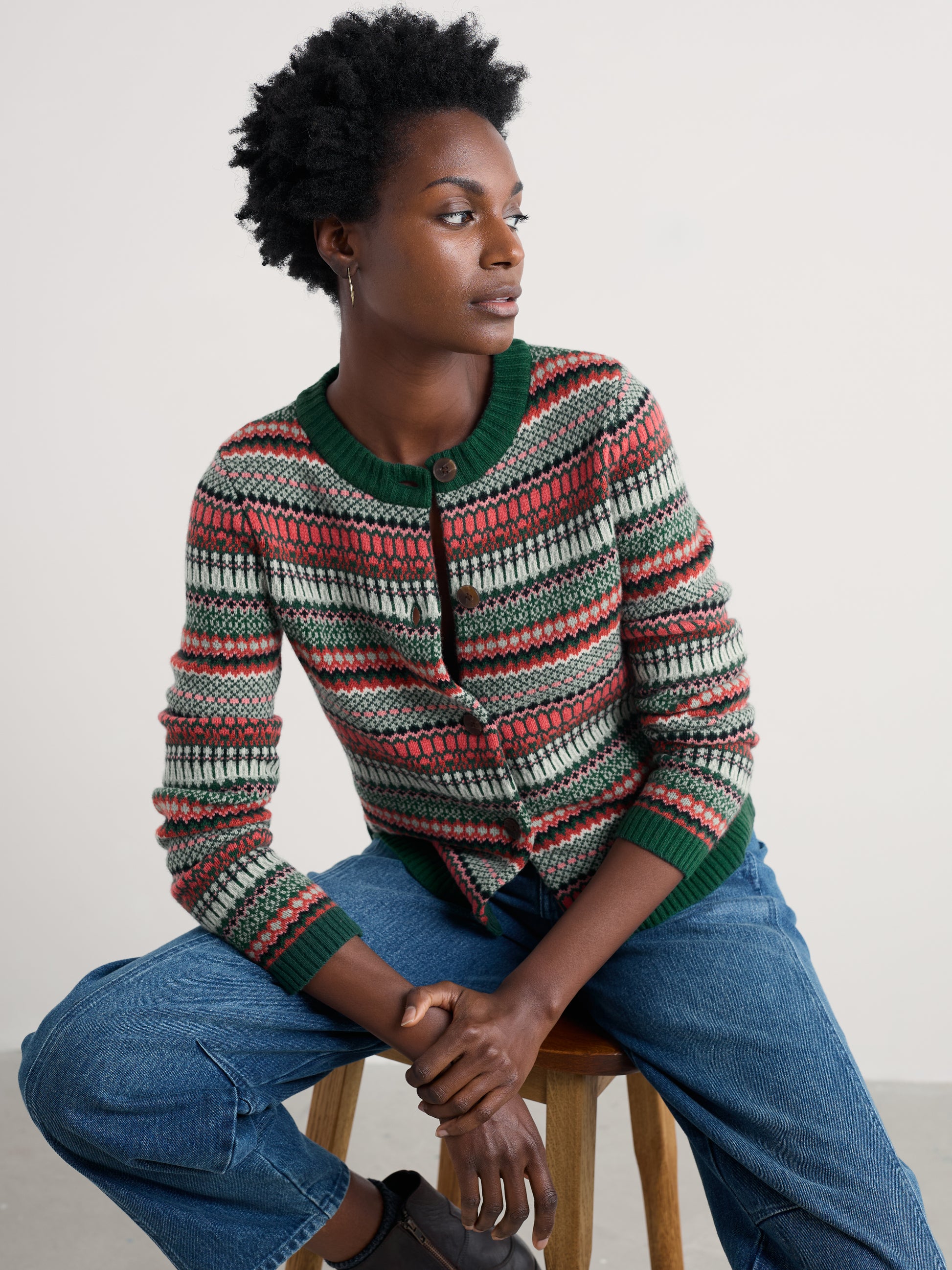 Seasalt Percella Cove Fair Isle Jumper
