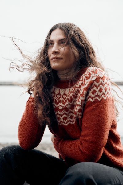 Seasalt Port Kinnis Fair Isle Jumper With Merino