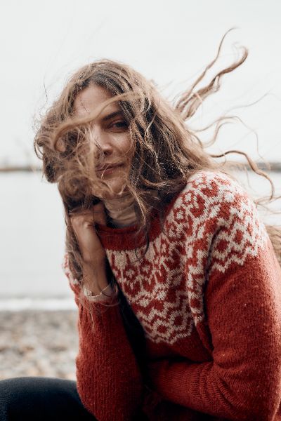 Seasalt Port Kinnis Fair Isle Jumper With Merino