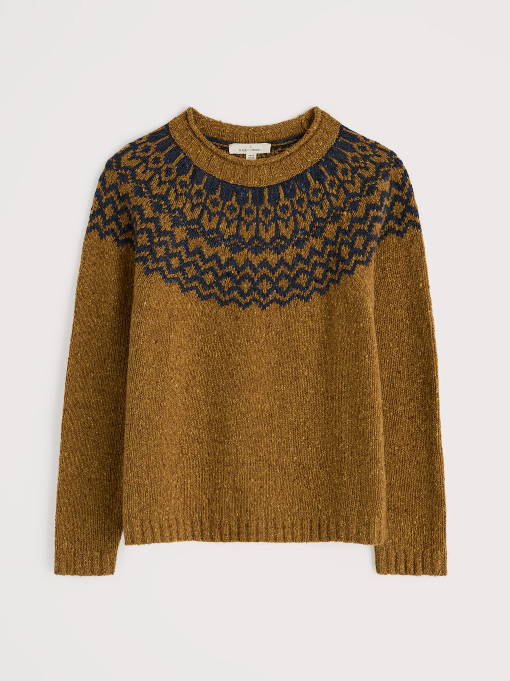 Seasalt Port Kinnis Fair Isle Jumper With Merino