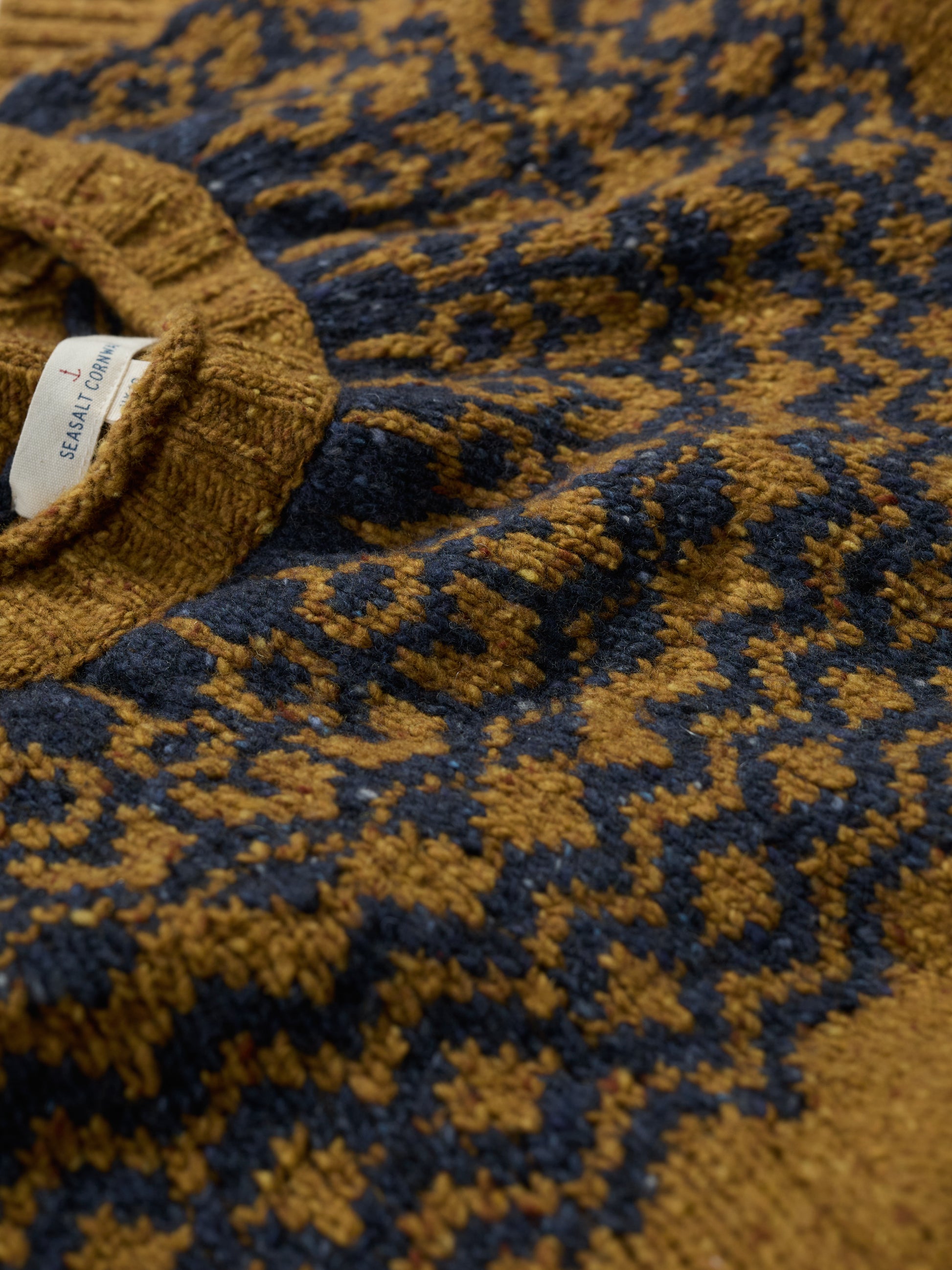 Seasalt Port Kinnis Fair Isle Jumper With Merino