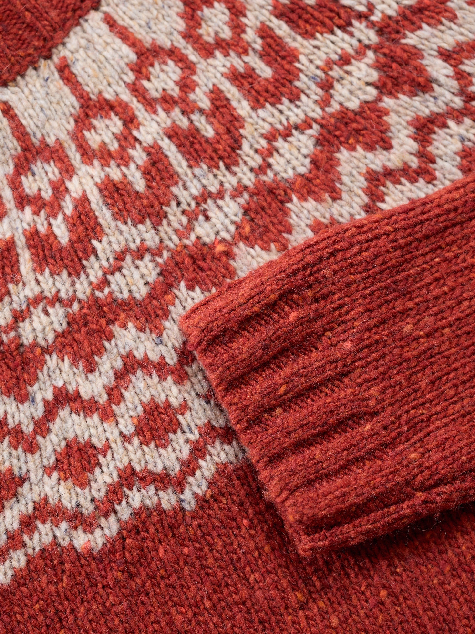 Seasalt Port Kinnis Fair Isle Jumper With Merino