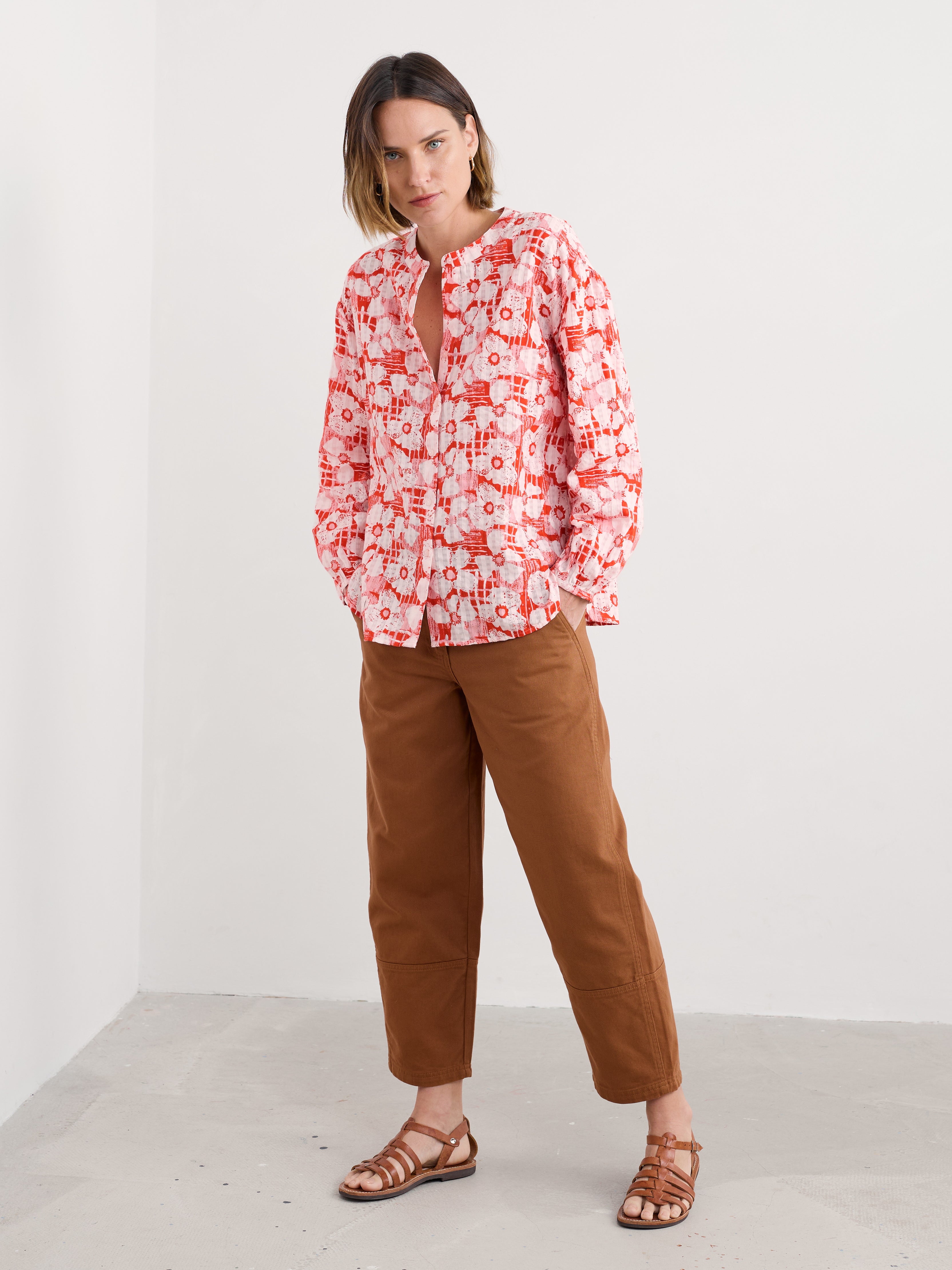 Seasalt Radiance Shirt-Shirts & Tops-White finn