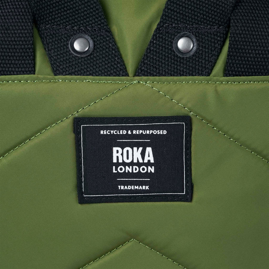 Roka Black Label Canfield B Avocado Recycled Nylon