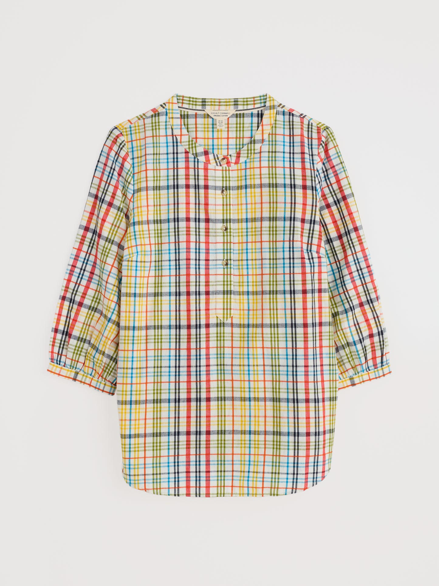 Seasalt Rose Garden Yarn-Dyed Check Shirt