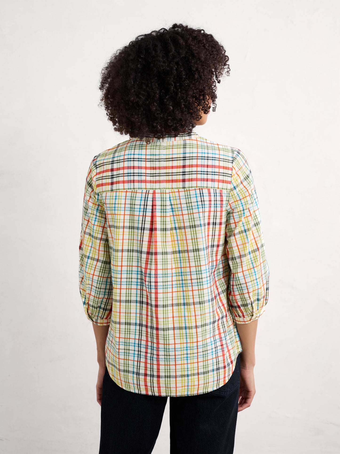 Seasalt Rose Garden Yarn-Dyed Check Shirt