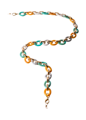 Powder Sunglasses Chain-Glasses chain-White finn