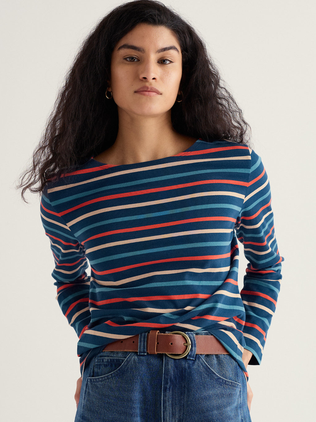 Seasalt Sailor Top - Tri Breton Eden-Seasalt-White finn