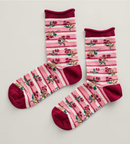 Seasalt Women's Arty Organic Cotton Socks