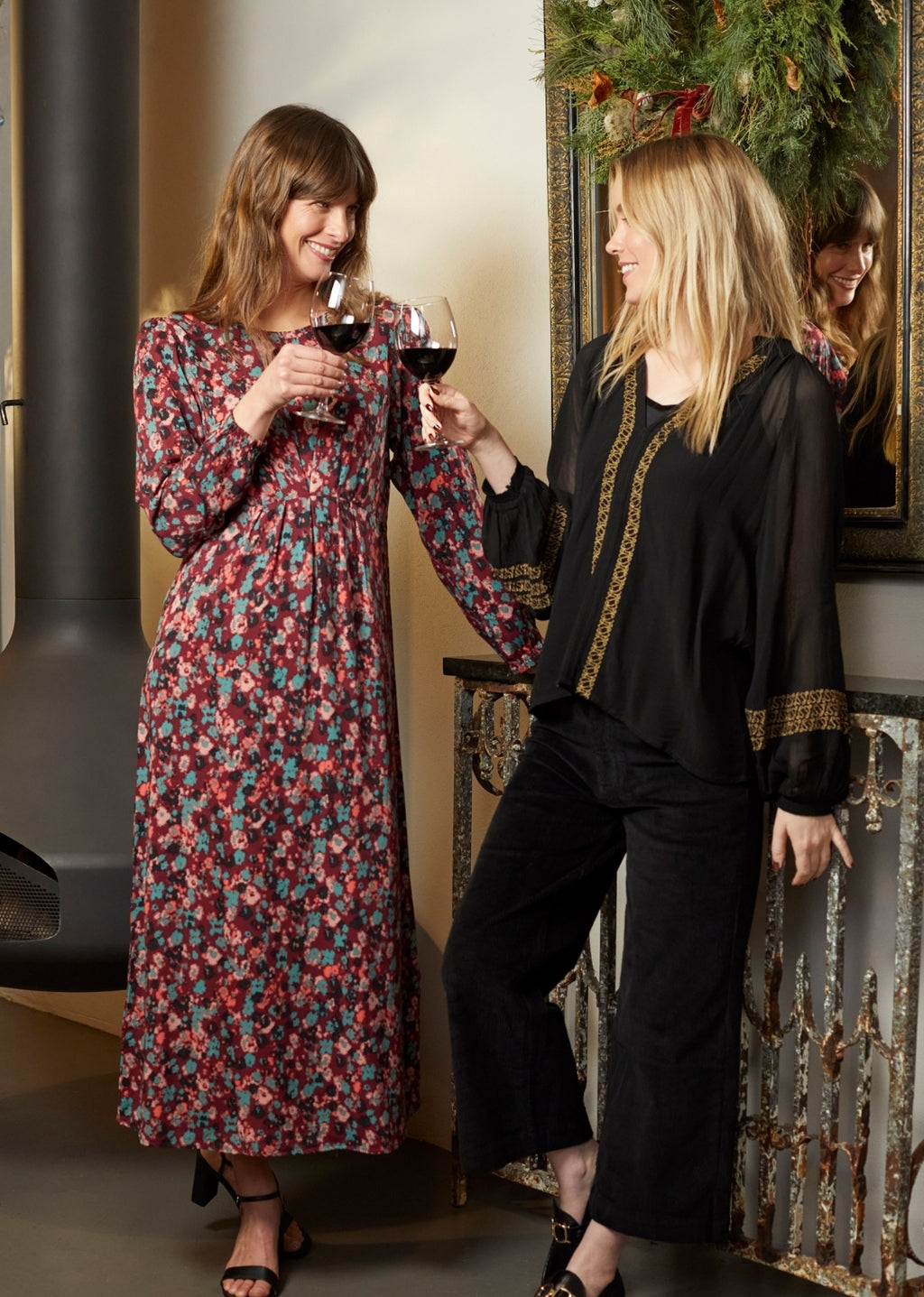 Lily and Me Celia Dress Floral Ikat