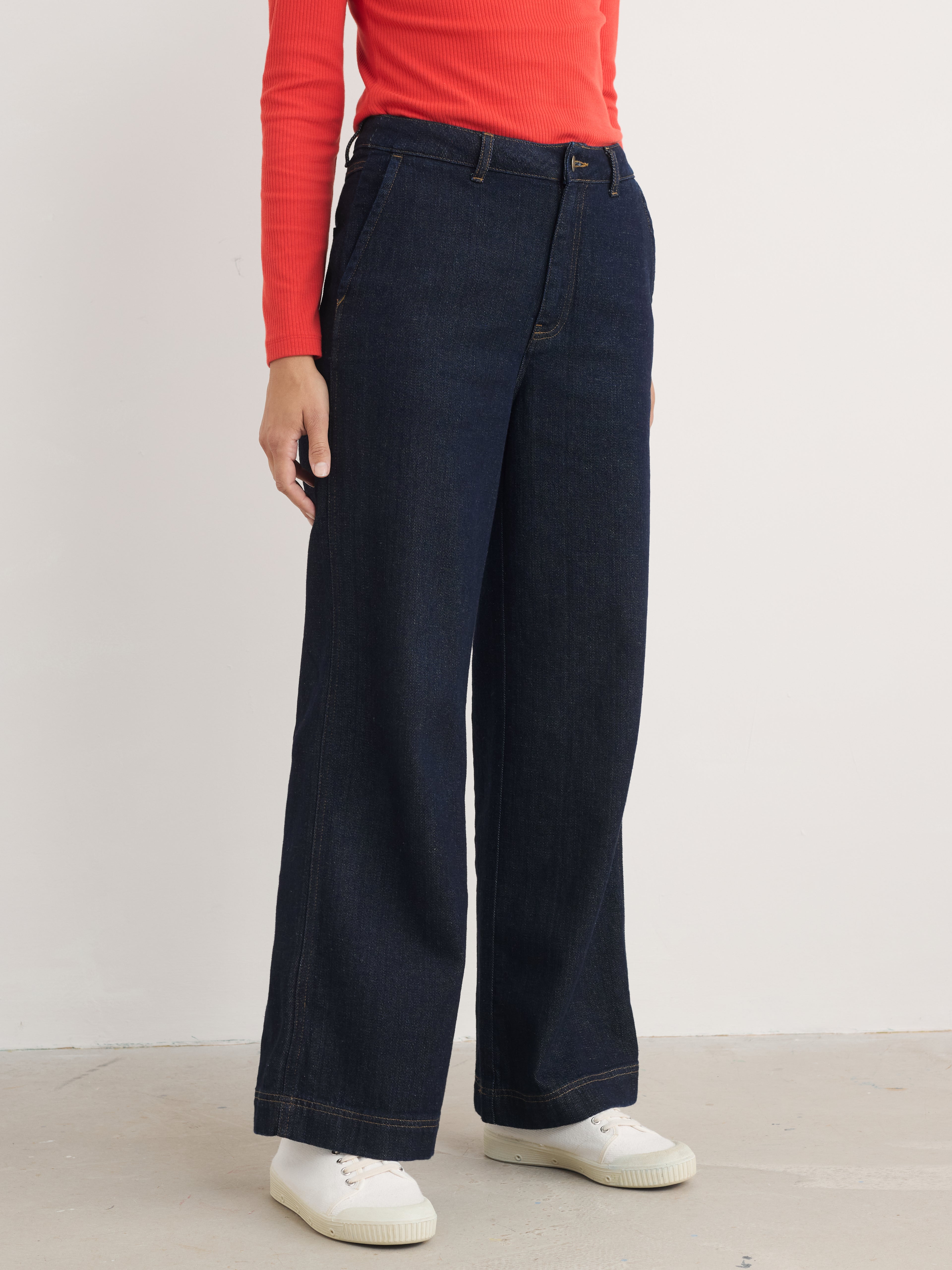 Seasalt Sennen Cove Jean-Trousers-White finn