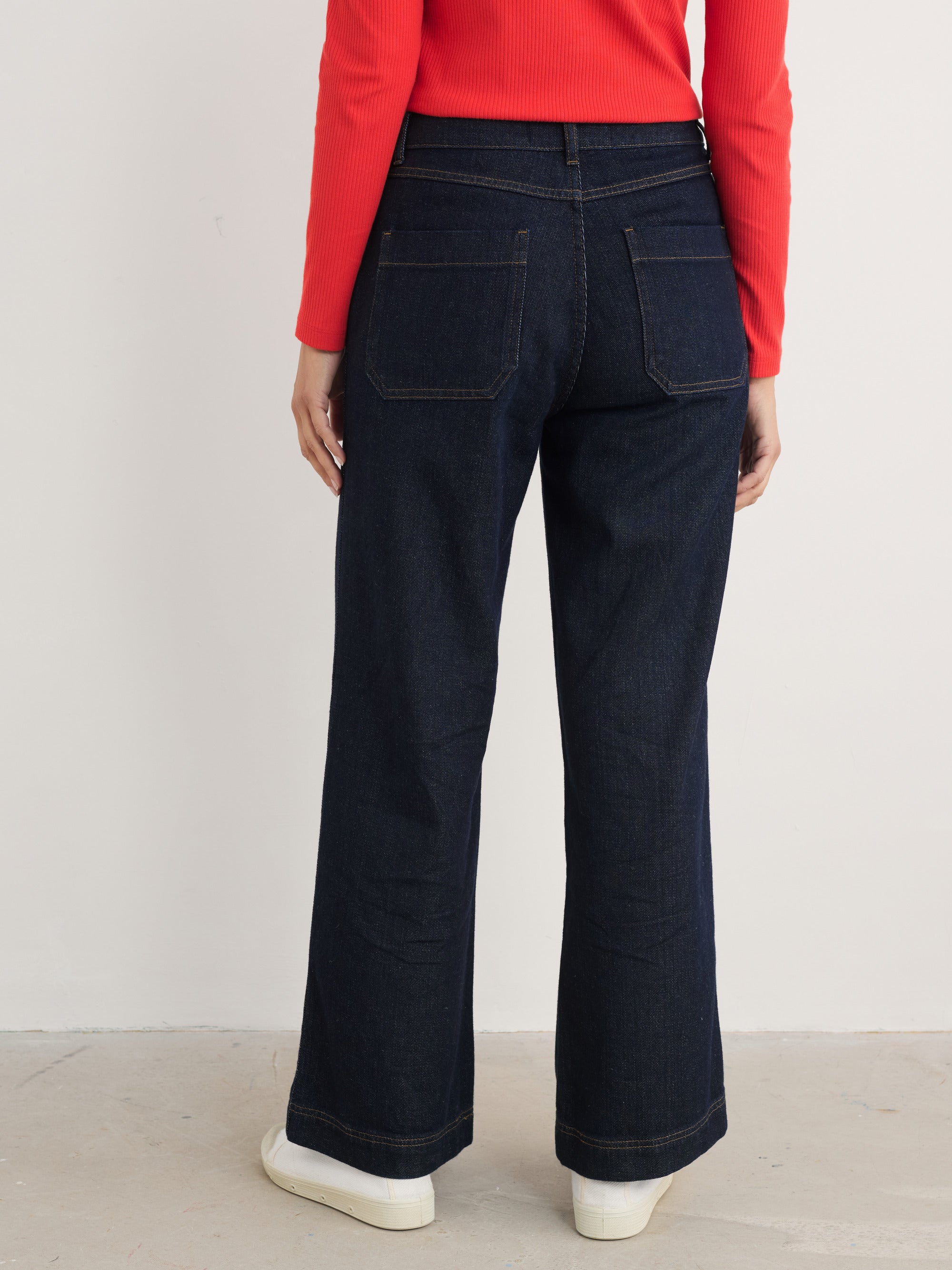 Seasalt Sennen Cove Jean-Trousers-White finn