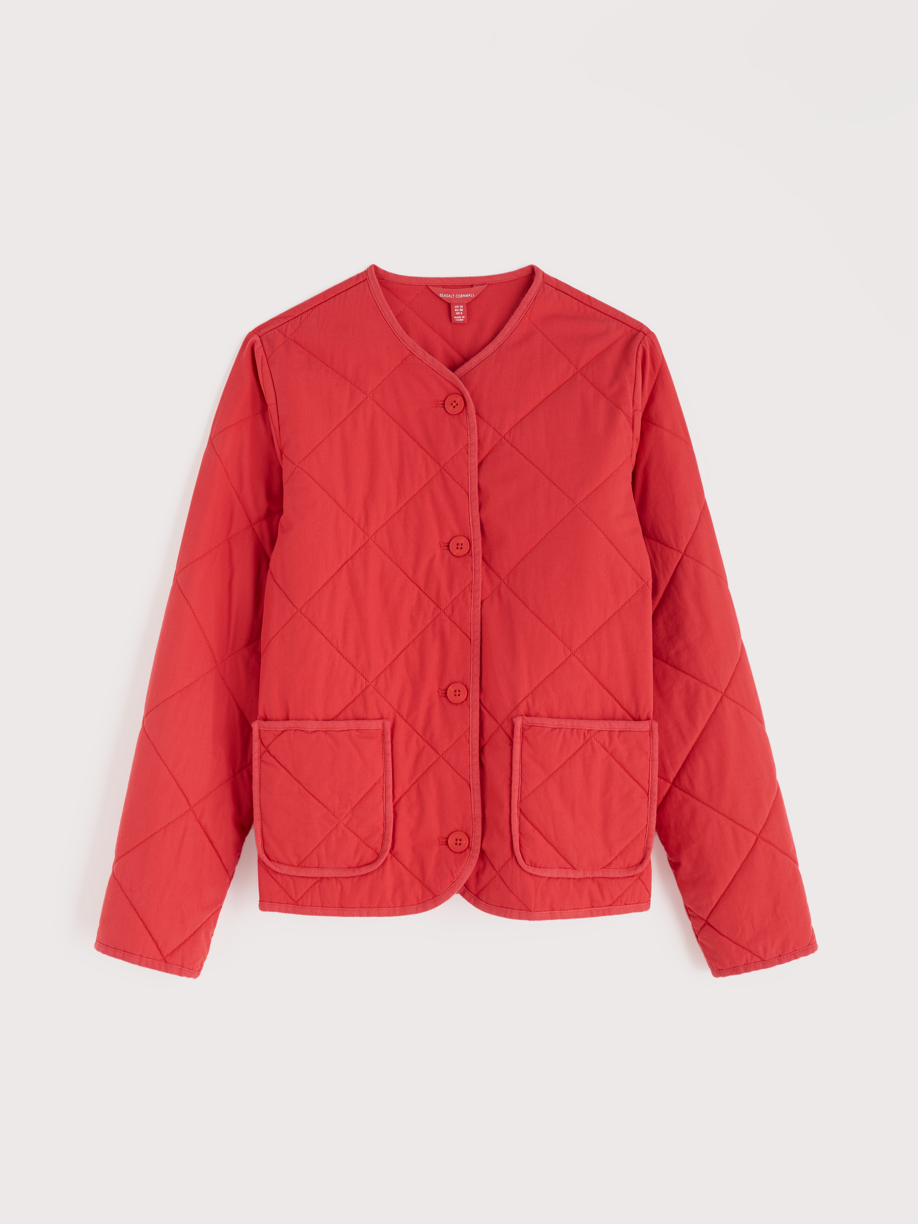 Seasalt Swift Barn Jacket - Tomato-Seasalt-White finn