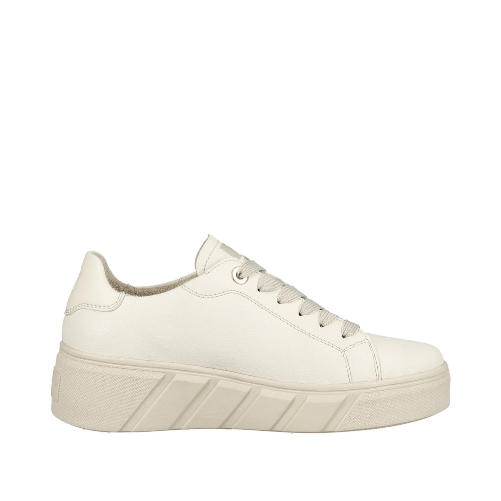Rieker Chunky Trainer W0503-Footwear-White finn