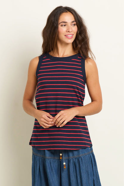 Claire Stripe Vest