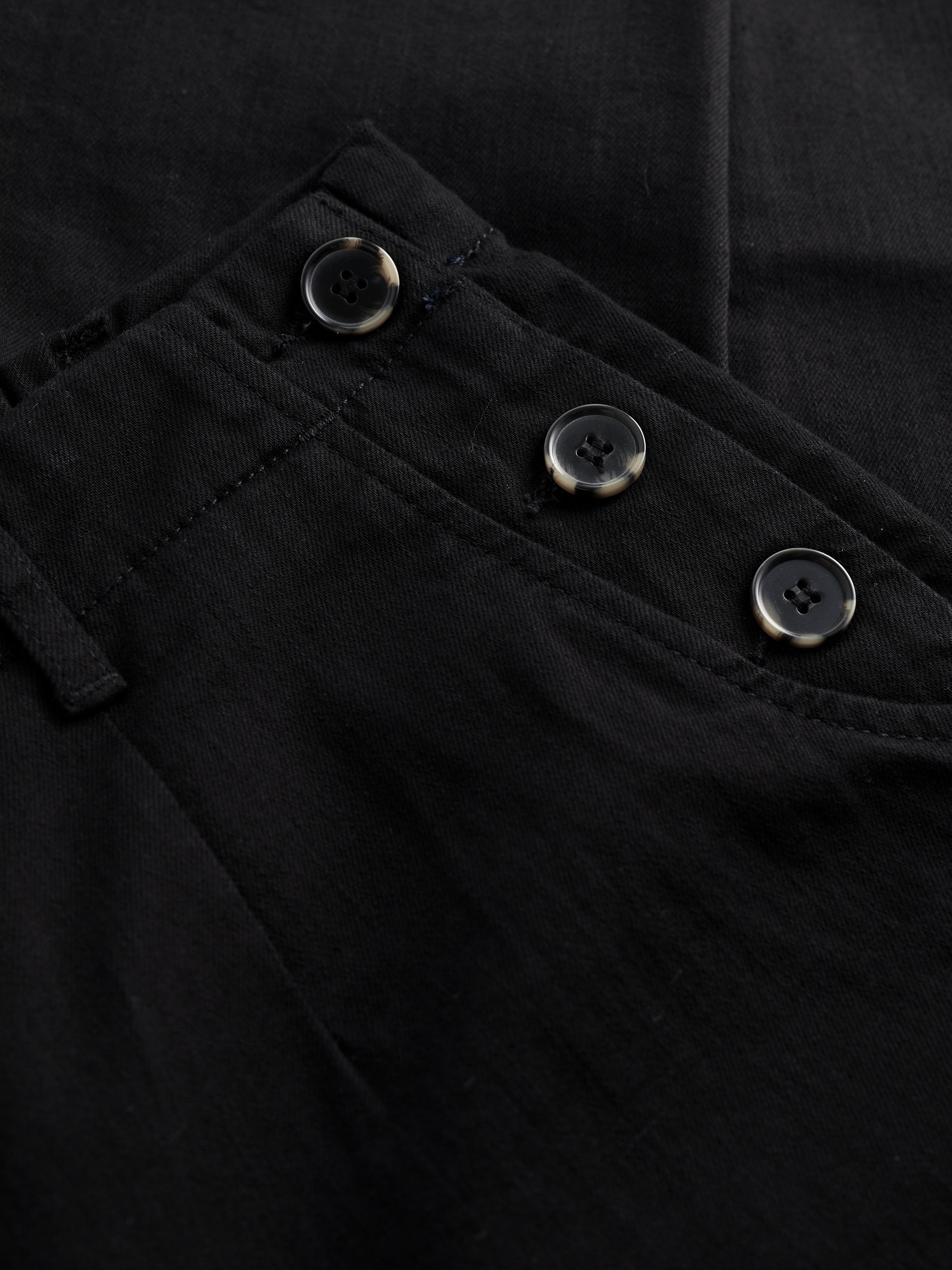 Seasalt Waterdance Trouser Black-Trousers-White finn