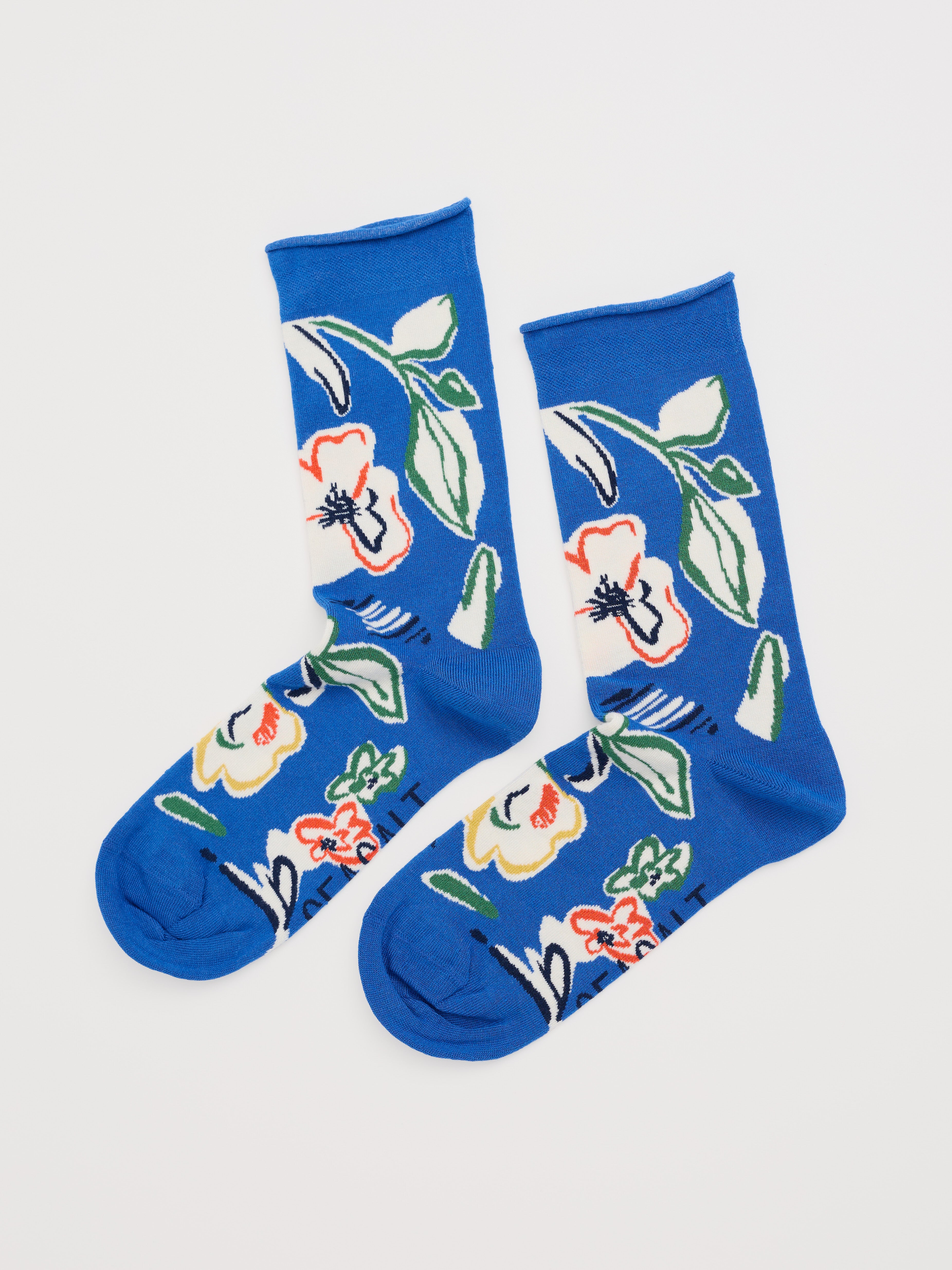 Seasalt Women's Bamboo Arty Socks-Socks-White finn