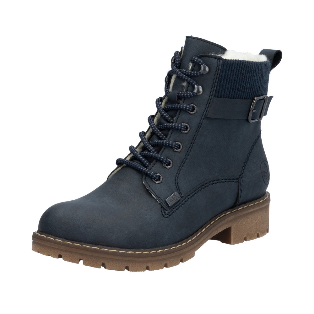 Rieker Navy Ankle Boot Y9102