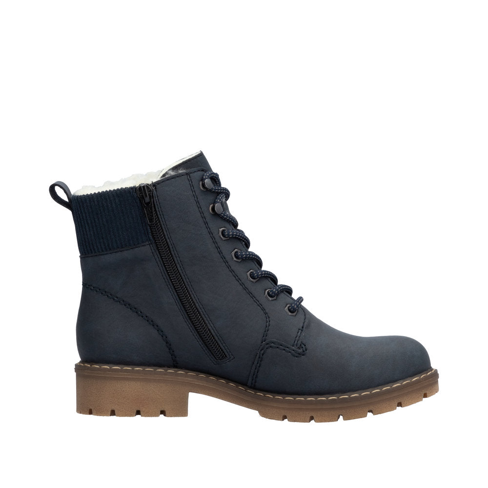 Rieker Navy Ankle Boot Y9102