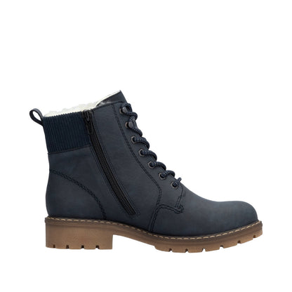 Rieker Navy Ankle Boot Y9102