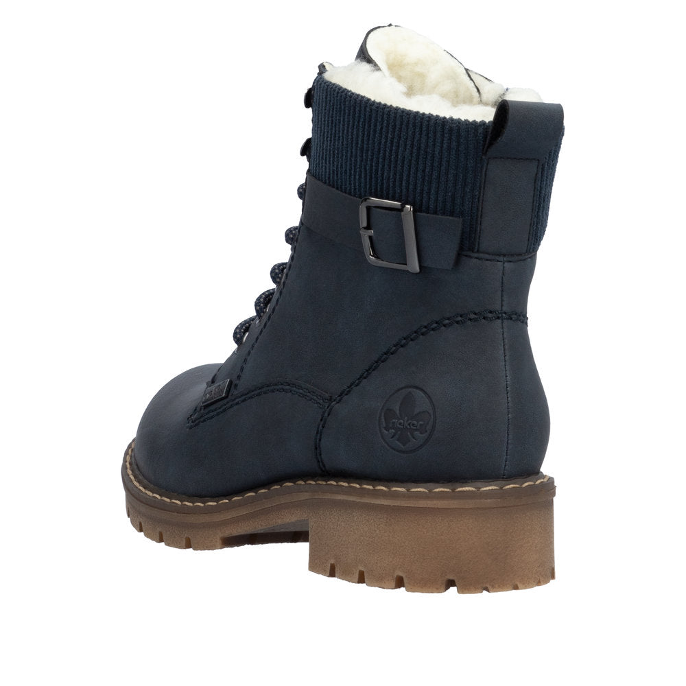 Rieker Navy Ankle Boot Y9102