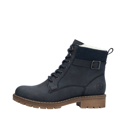 Rieker Navy Ankle Boot Y9102