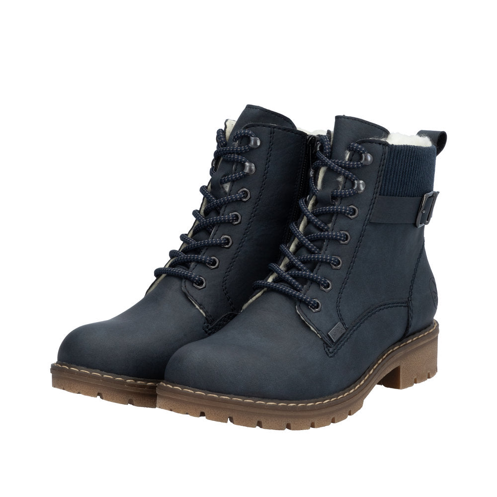 Rieker Navy Ankle Boot Y9102