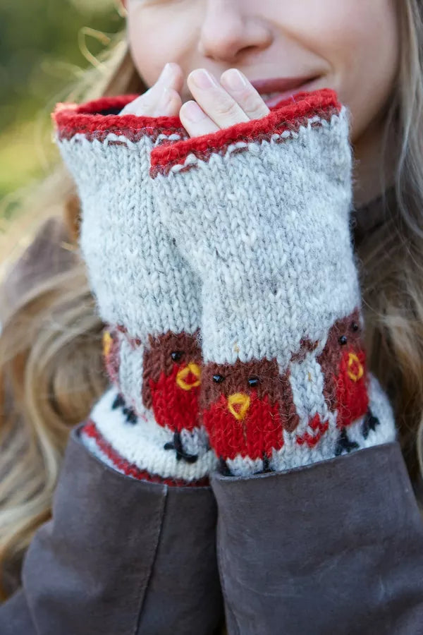 Pachamama Robin Handwarmer-Accessories-White finn