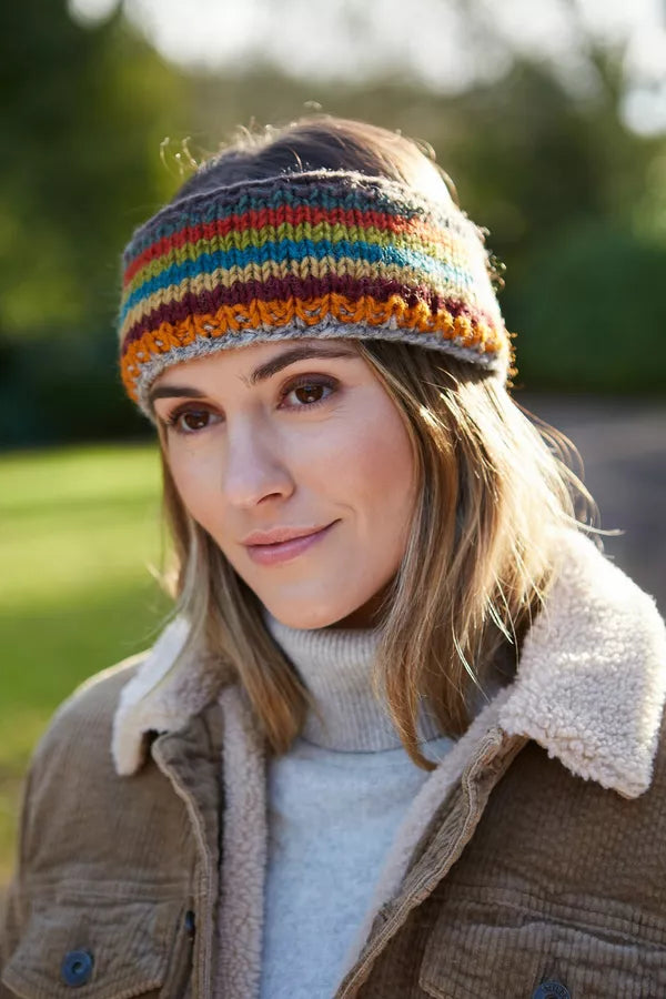 Pachamama Grassington Headband-Accessories-White finn