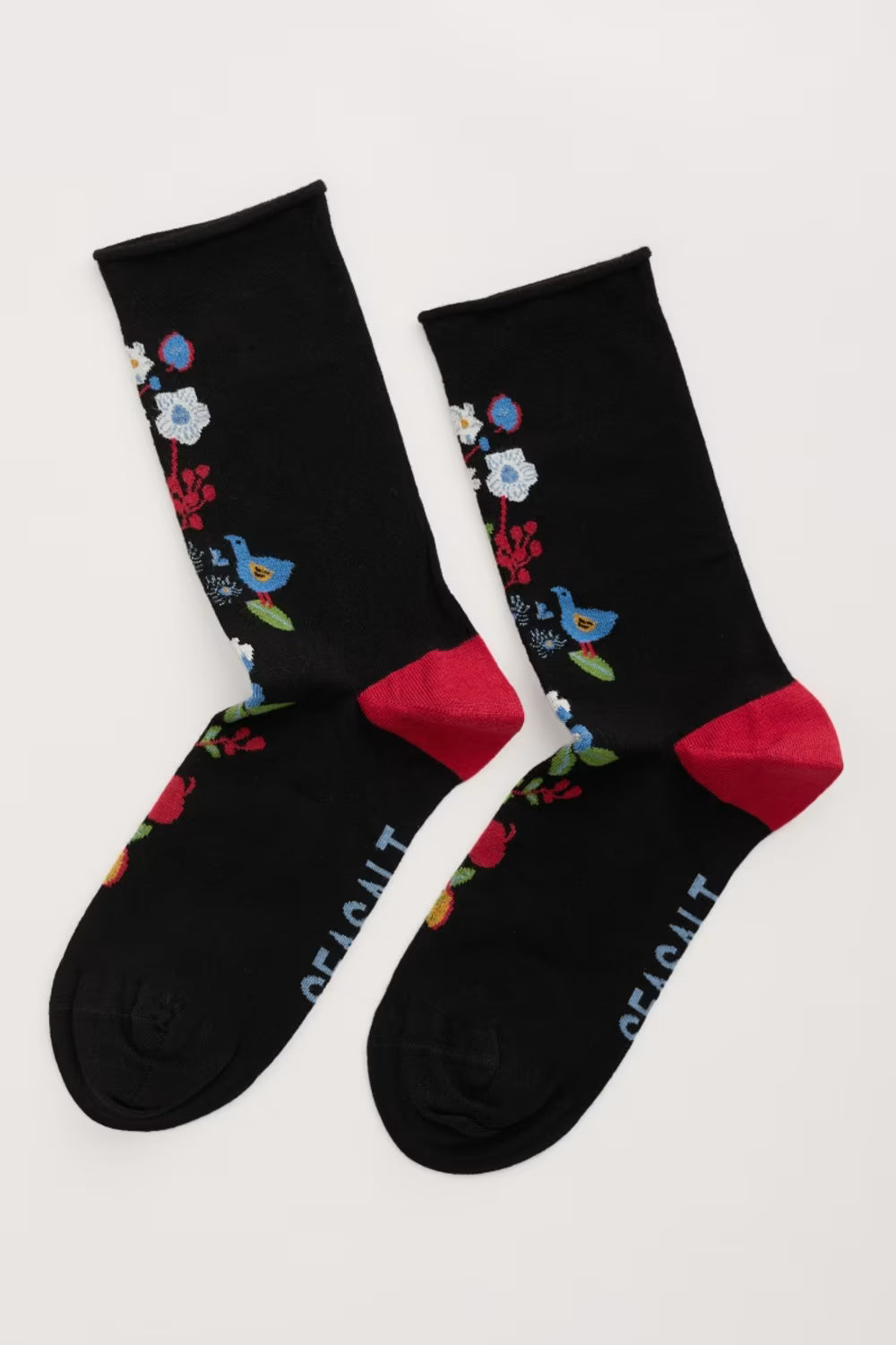 Seasalt Women's Bamboo Arty Socks SS26-Seasalt-White finn