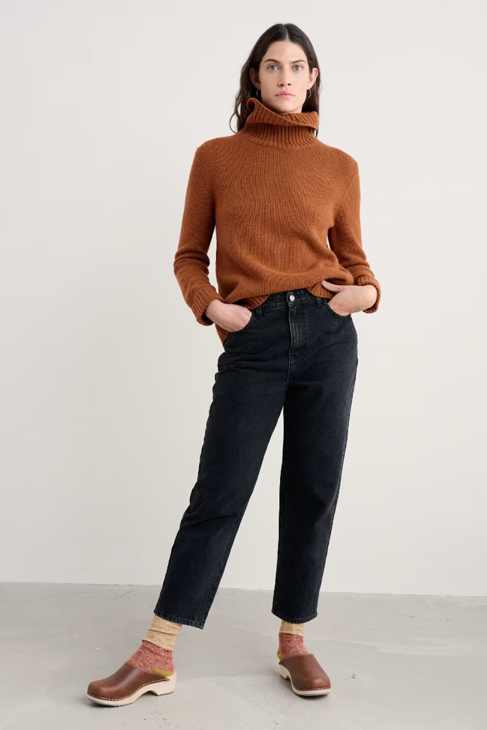 Seasalt Braque Jumper - Rusted