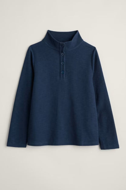 Seasalt Last Boat Sweatshirt-White finn