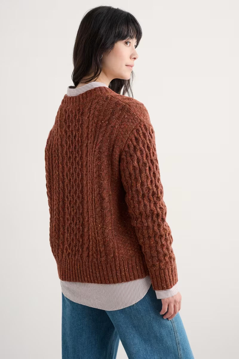 Seasalt Newlyn Cable Knit Jumper