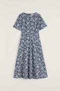 Seasalt Fox Path Printed Chambray Dress
