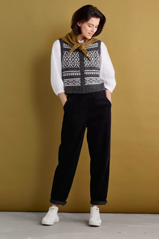 Castwork Fair-isle Knitted Vest