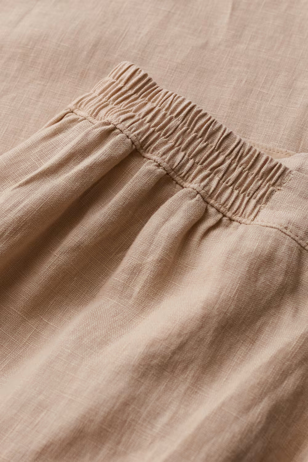 Seasalt Merrivale Linen Culottes-Trousers-8-Beige-