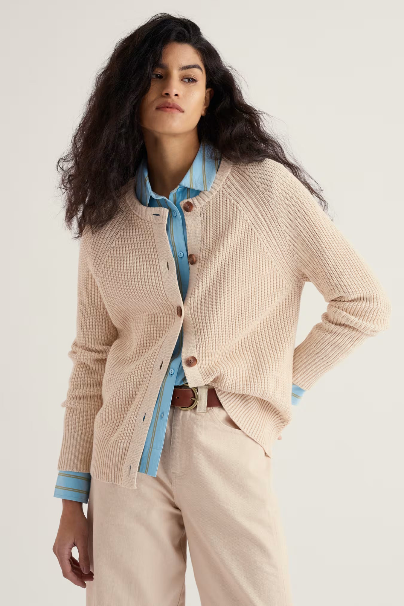 Seasalt Potters meadow Cardigan - Chalk-Seasalt-White finn