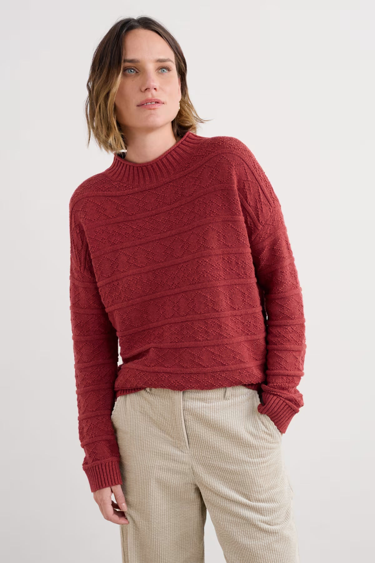 Seasalt Penkestle Jumper-Seasalt-White finn