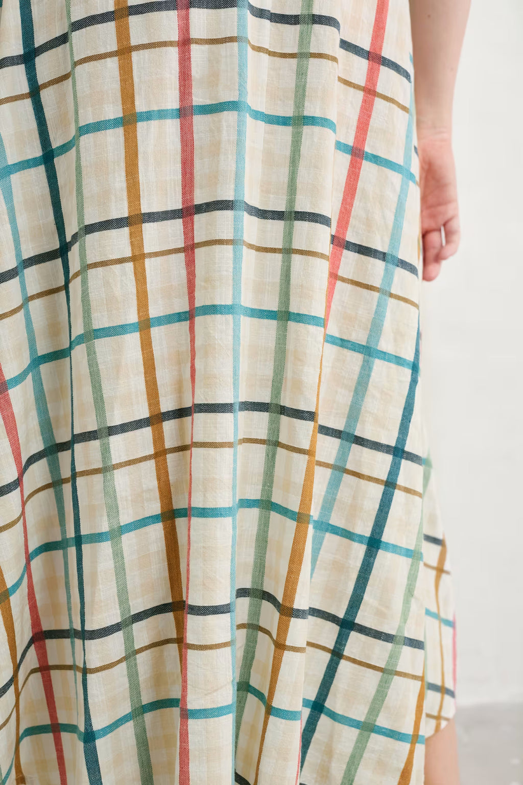 Seasalt Carved Wood Dress-White finn