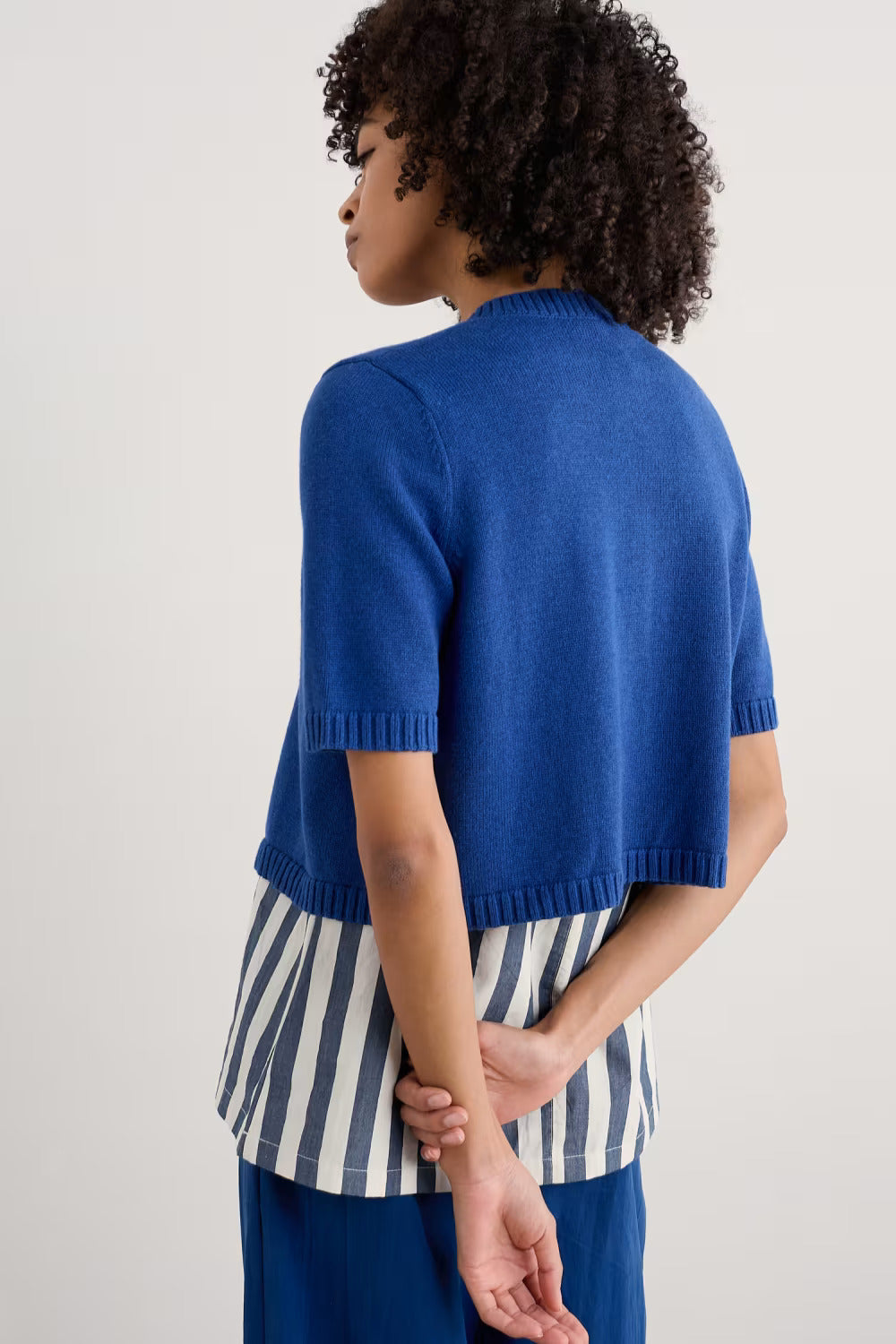 Seasalt Gillian Creek Cardigan- Bright Marine