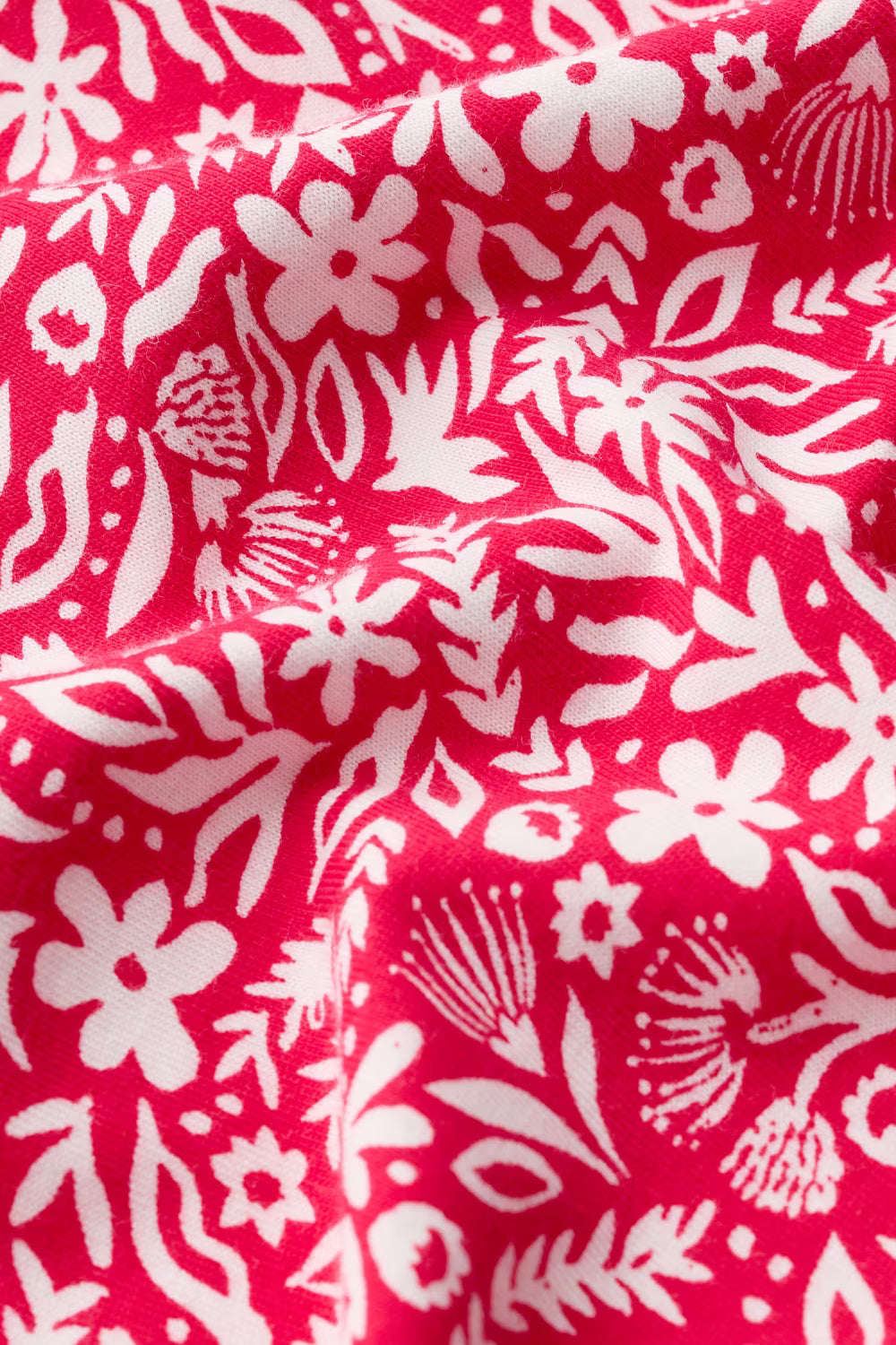Seasalt Poisson T-Shirt-Protea Ditsy Bright  Radish