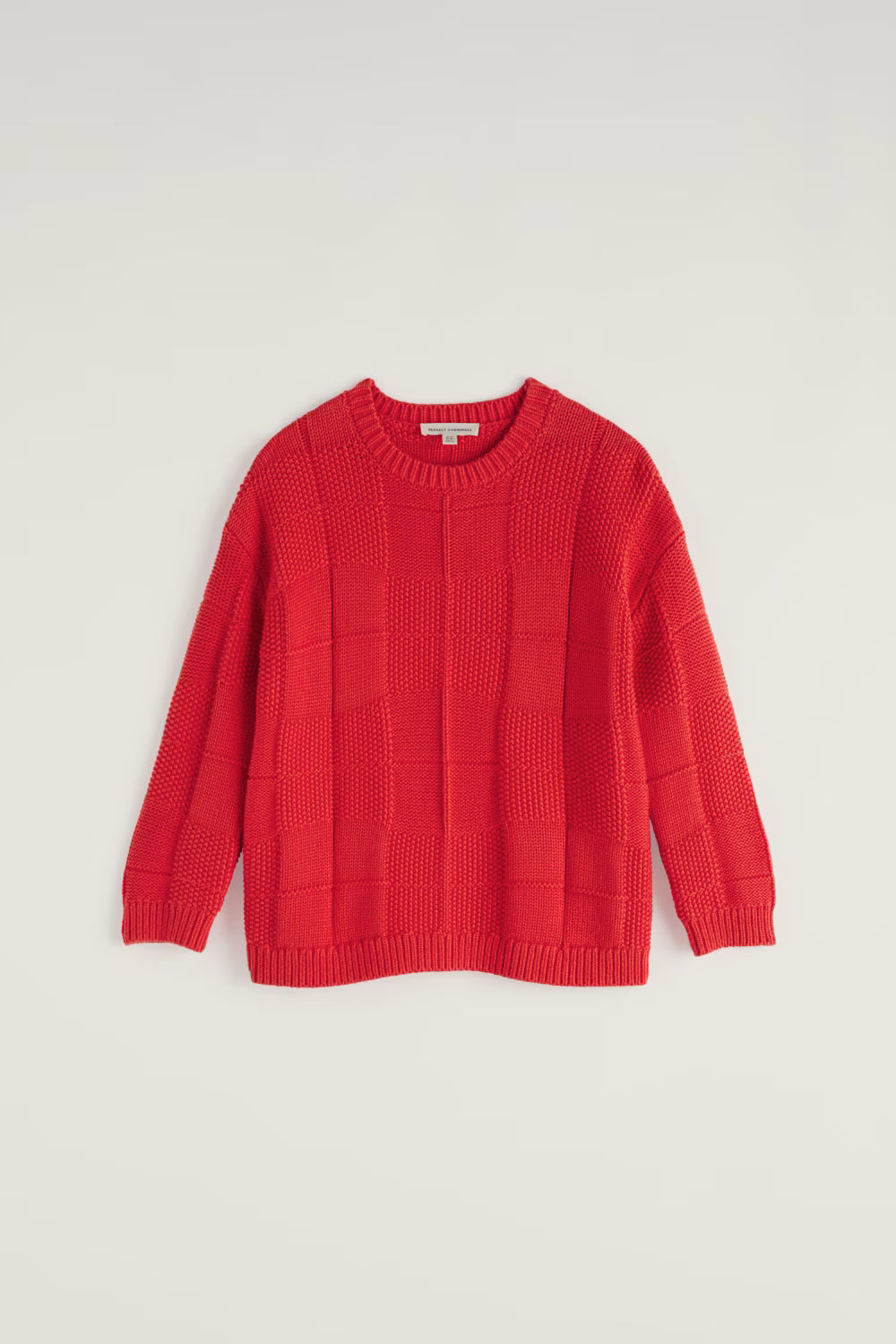 Seasalt Hedge Rock Crew Neck Jumper-Seasalt-White finn
