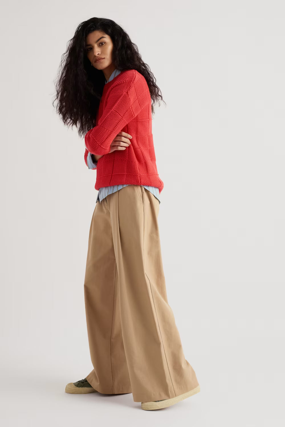 Seasalt Hedge Rock Crew Neck Jumper-Seasalt-White finn