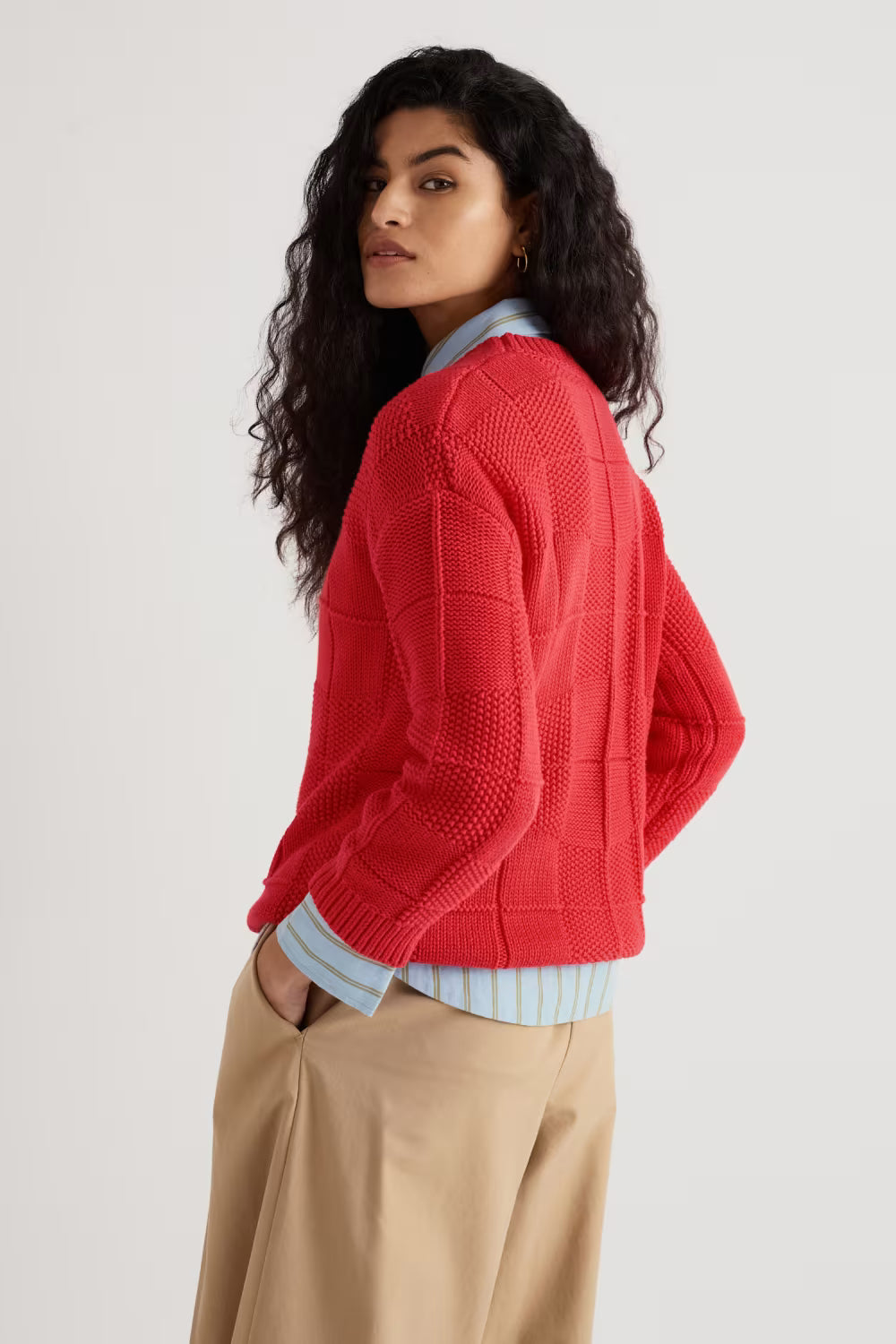 Seasalt Hedge Rock Crew Neck Jumper-Seasalt-White finn