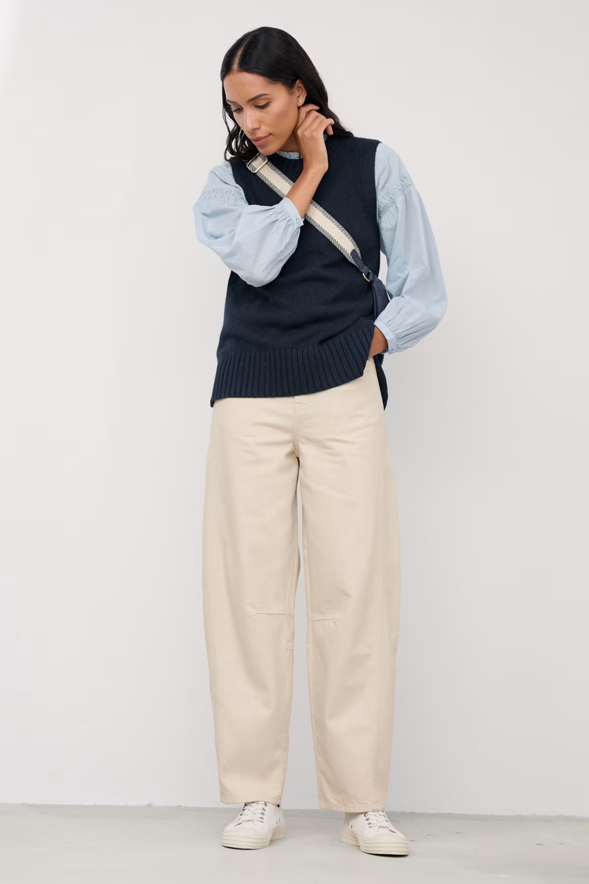 Seasalt Gwenver Jean - Limestone-Seasalt-White finn
