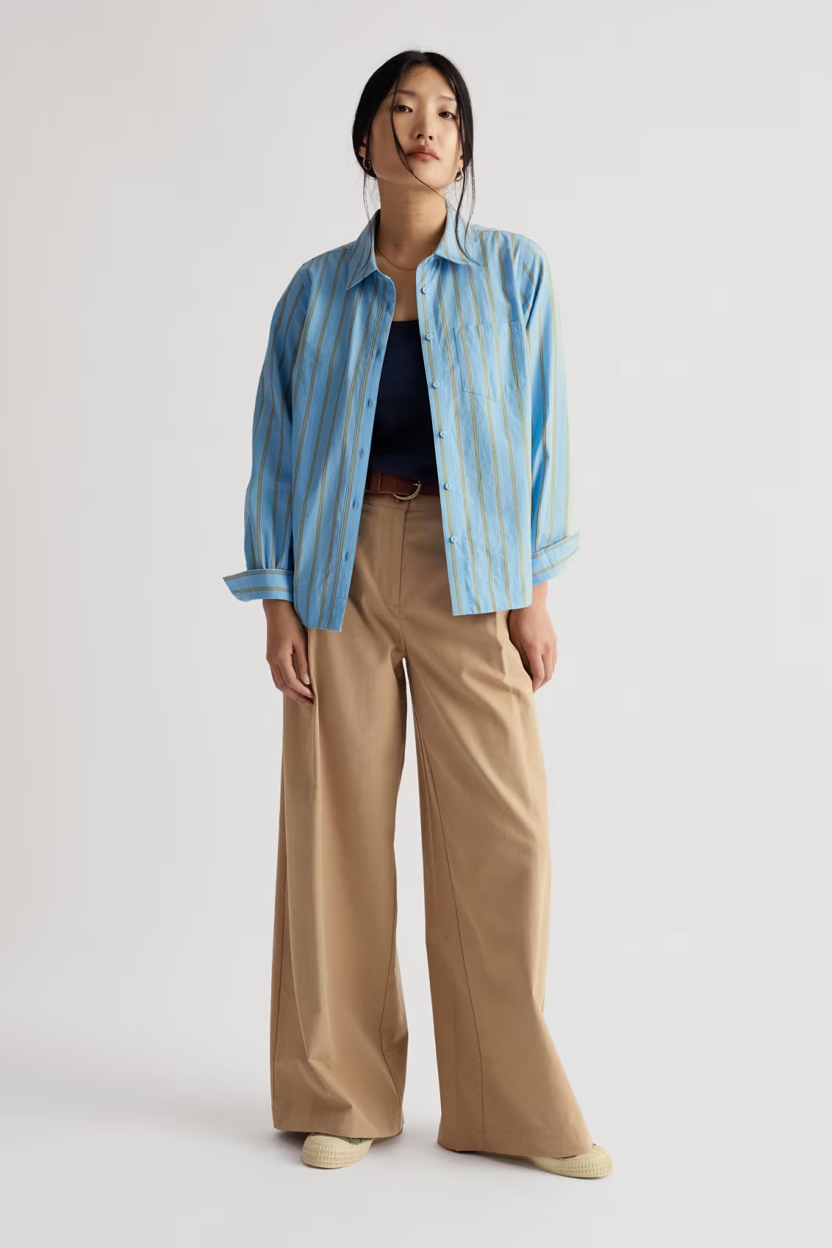 Seasalt Isla Semi-Fitted Shirt-Seasalt-White finn