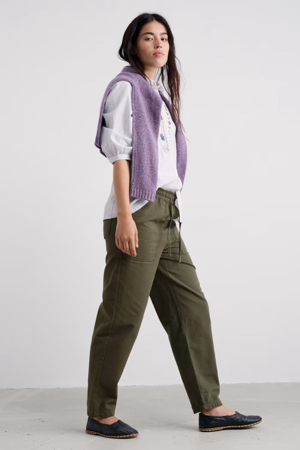 Seasalt Sholl Trouser- Alpine-Seasalt-White finn