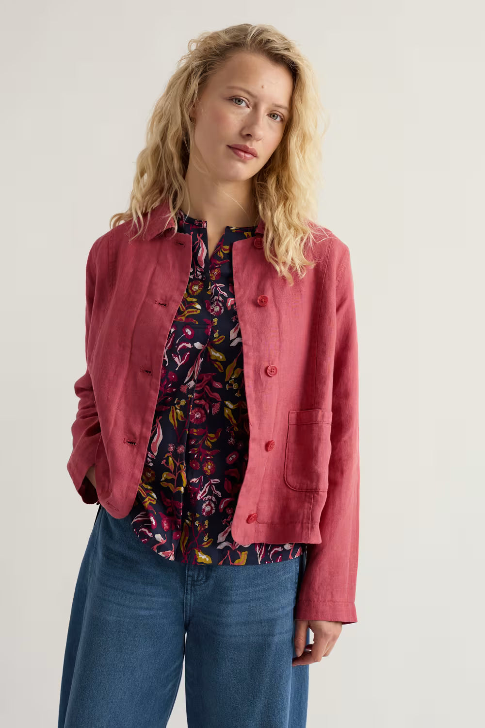 Seasalt Arame Linen Jacket-Seasalt-White finn